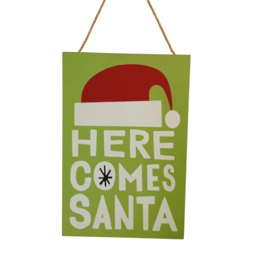 Imagen de LETRERO NAVIDEÑO 20X30CM R7027