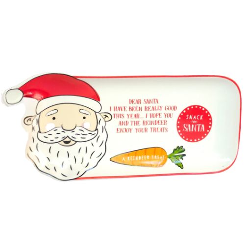 Imagen de PLATO PARA SANTA 33X14CM
