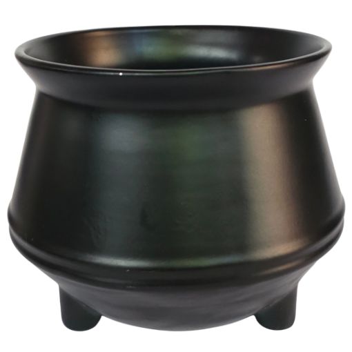 Imagen de OLLA HALLOWEEN NEGRA 13X12CM