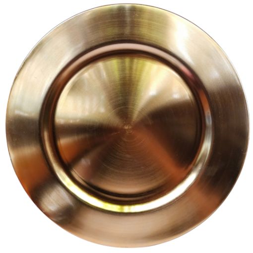 Imagen de PLATO BASE 13" DORADO