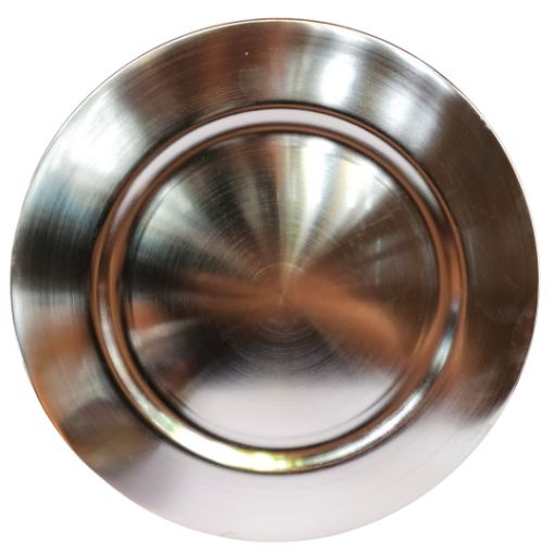 Imagen de PLATO BASE 13" PLATEADO