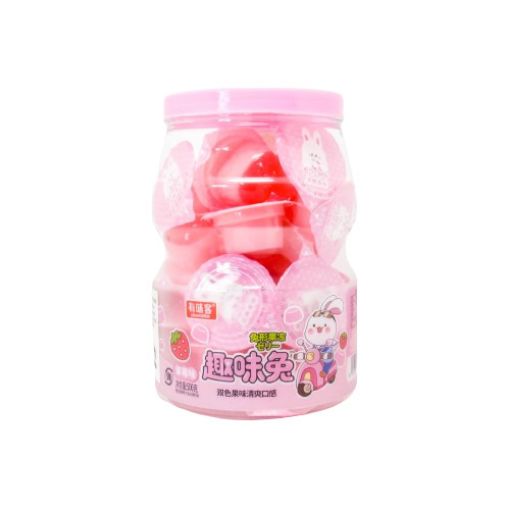 Imagen de GELATINA CONEJITO FRESA 16/25