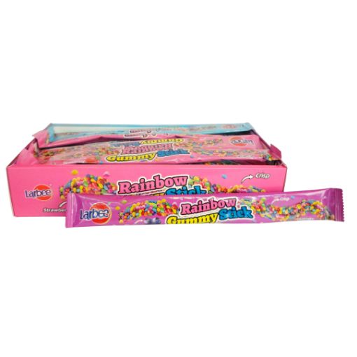 Imagen de RAINBOW GUMMY STICK 20/30