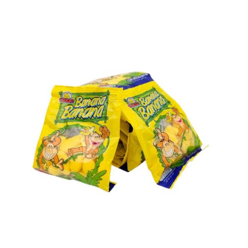 Imagen de GOMITA GUANDY BANANA TIRA 12/24 **