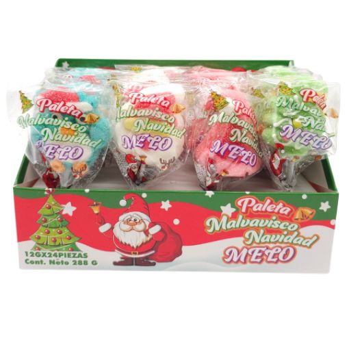 Imagen de PALETA MALVAVISCO NAVIDAD COMELO 12/24