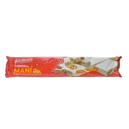 Imagen de TURRON CON MIEL GEORGALO 12/280 GR**