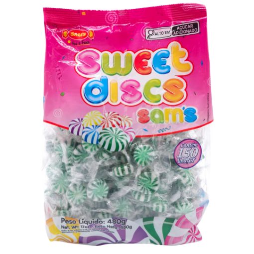 Imagen de MENTA SWEET DISCS VERDE 20/150